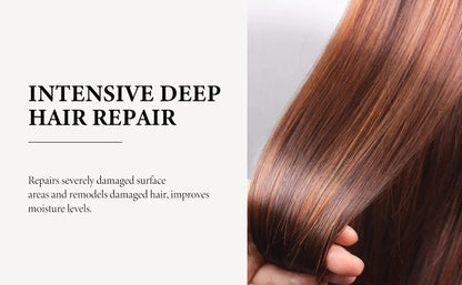 Collagen Hair Treatment Deep Repair Conditioning Argan Oil Collagen Hair Mask Essence for Dry Damaged Hair All Hair Types, 3.38Floz 100Ml