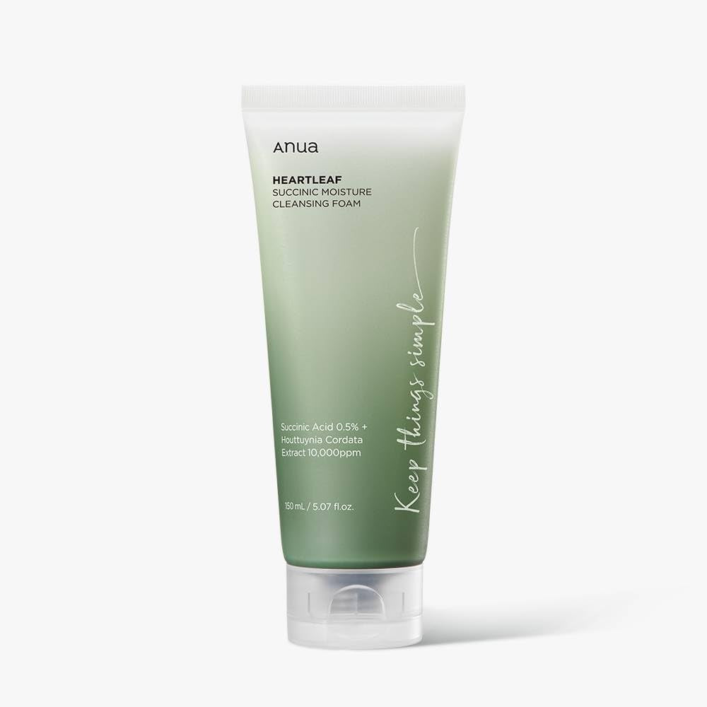 Heartleaf Succinic Moisture Cleansing Foam 150Ml