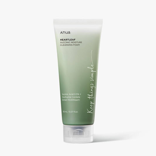 Heartleaf Succinic Moisture Cleansing Foam 150Ml